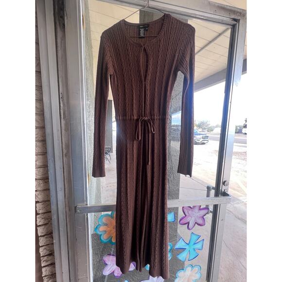 Vintage Y2K BCBG brown long cardigan sweater size XS - Picture 1 of 4